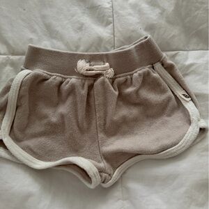 Stylish Tan Knit Diaper Cover for Kids